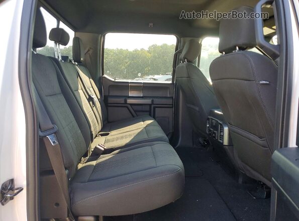 1FTEW1CG1JKF99385 2018 FORD F150 Белый Вид задних сидений