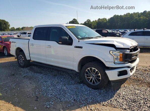 1FTEW1CG1JKF99385 2018 FORD F150 Белый Передняя правая четверть