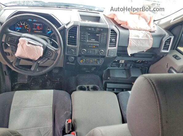 1FTEW1CG3GKD23220 2016 FORD F150 Серый Вид панели приборов