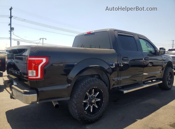 1FTEW1CG3HFA12378 2017 FORD F150 Black Rear right