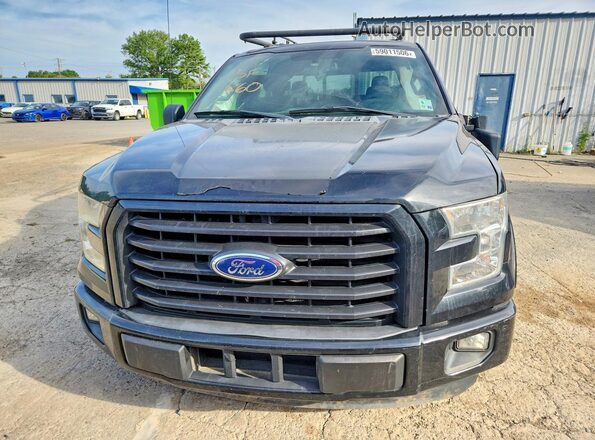 1FTEW1CG3HKC27279 2017 FORD F150 Black წინა ხედი