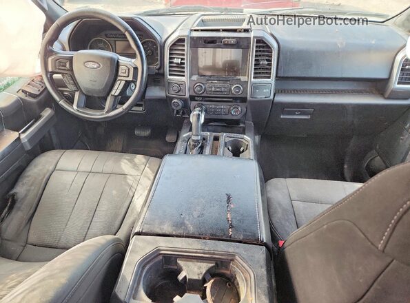 1FTEW1CG3HKC27279 2017 FORD F150 Black წინა პანელის ხედი