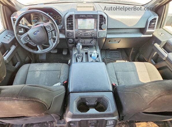 1FTEW1CG4GFA51656 2016 FORD F150 Red Вид панелі приладів