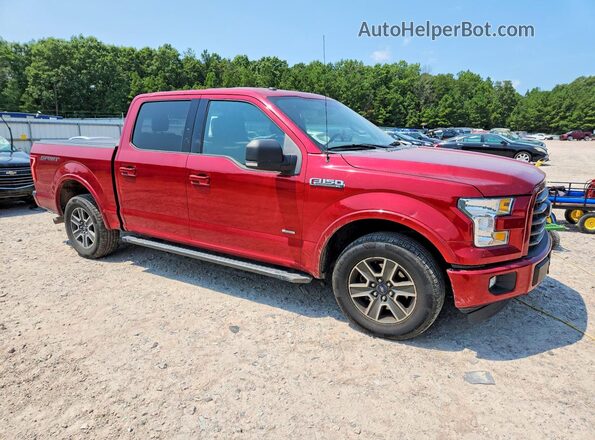 1FTEW1CG4GFA51656 2016 FORD F150 Red Передня права чверть