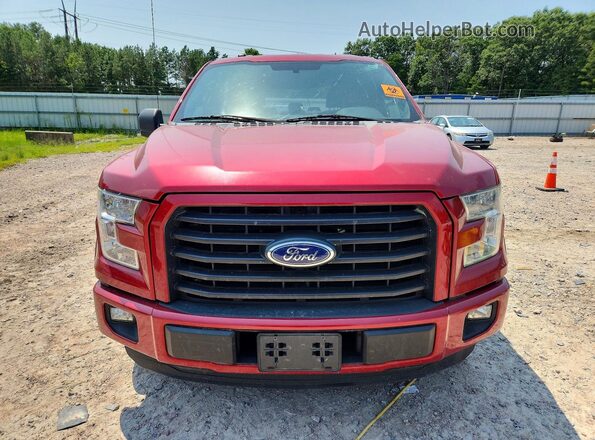 1FTEW1CG4GFA51656 2016 FORD F150 Red Вид спереду