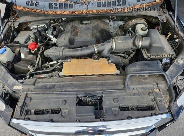 1FTEW1CG4HKD00594 2017 FORD F150 Black Widok komory silnika
