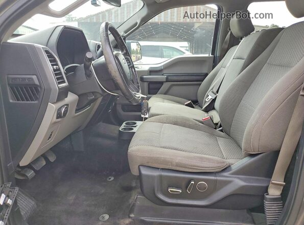 1FTEW1CG4HKE05068 2017 FORD F150 Charcoal წინა სალონის ხედი