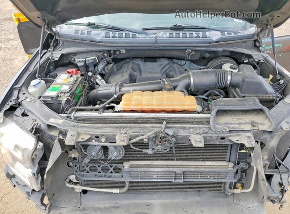 1FTEW1CG4HKE05068 2017 FORD F150 Charcoal უკანა სალონის ხედი