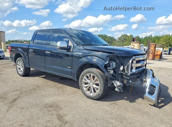 1FTEW1CG5GFC27159 2016 FORD F150 Black Передня права чверть