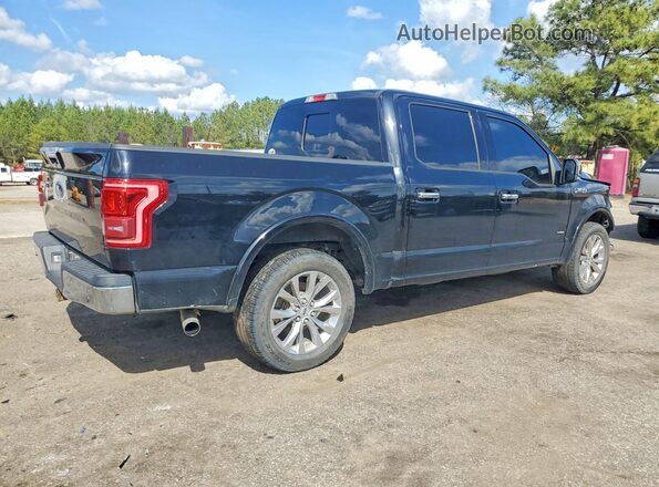 1FTEW1CG5GFC27159 2016 FORD F150 Black Задня права чверть