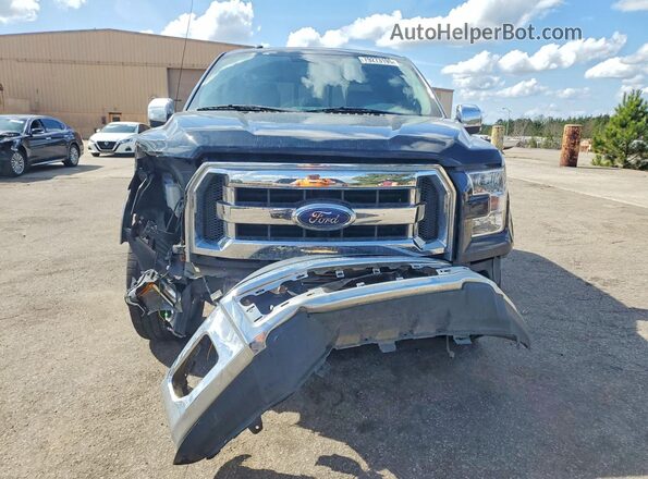 1FTEW1CG5GFC27159 2016 FORD F150 Black Вид спереду