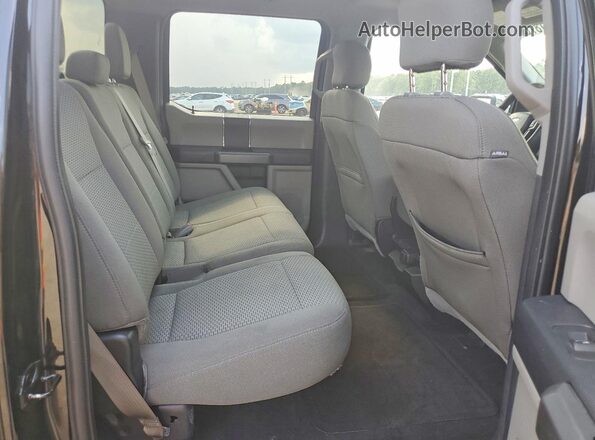 1FTEW1CG5HFB67904 2017 FORD F150 Черный Вид задних сидений