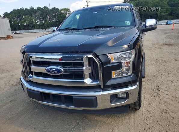 1FTEW1CG5HFB67904 2017 FORD F150 Черный Вид спереди