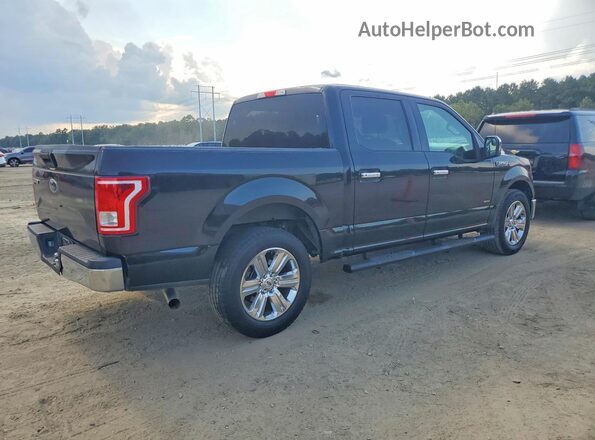 1FTEW1CG5HFB67904 2017 FORD F150 Черный Задняя правая четверть