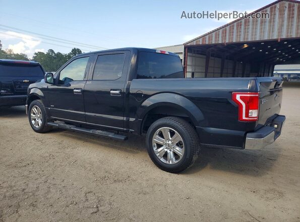 1FTEW1CG5HFB67904 2017 FORD F150 Черный Задняя левая четверть