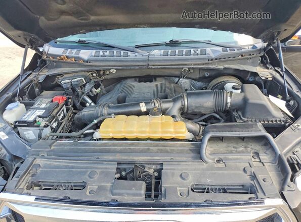 1FTEW1CG5HFB67904 2017 FORD F150 Черный Вид задней части салона