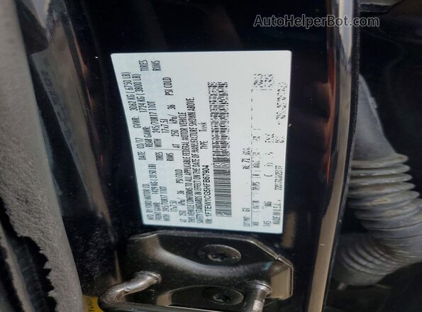 1FTEW1CG5HFB67904 2017 FORD F150 Черный Вид подкапотного пространства