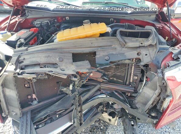 1FTEW1CG6GKE43545 2016 FORD F150 Red Vista interior trasera