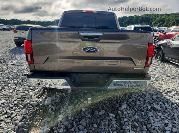 1FTEW1CG6JFC38758 2018 FORD F150 Gray უკანა ხედი