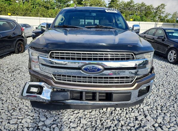 1FTEW1CG6JFC38758 2018 FORD F150 Gray წინა ხედი