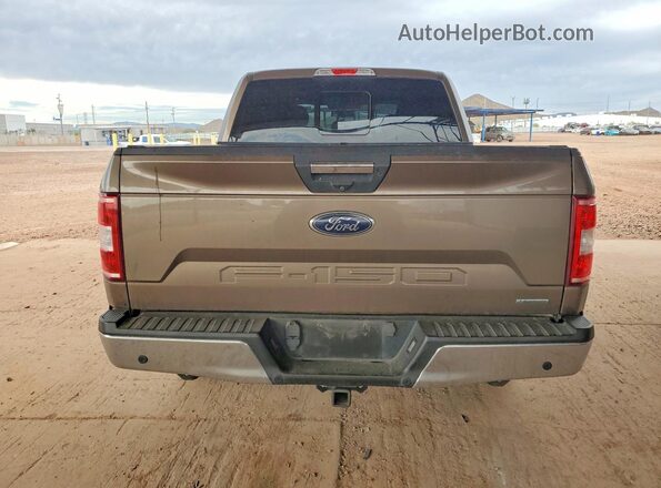 1FTEW1CG6JKC96019 2018 FORD F150 Tan Vista trasera