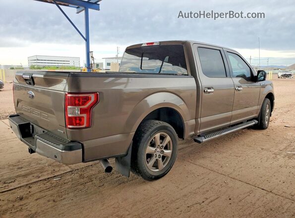1FTEW1CG6JKC96019 2018 FORD F150 Tan Trasero derecho