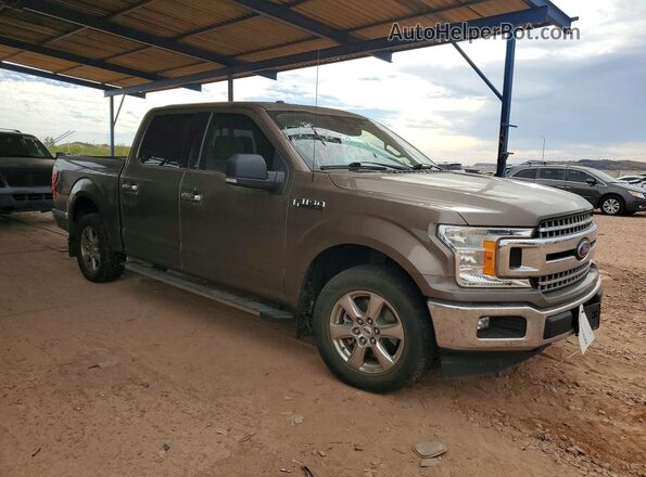 1FTEW1CG6JKC96019 2018 FORD F150 Tan Delantero derecho