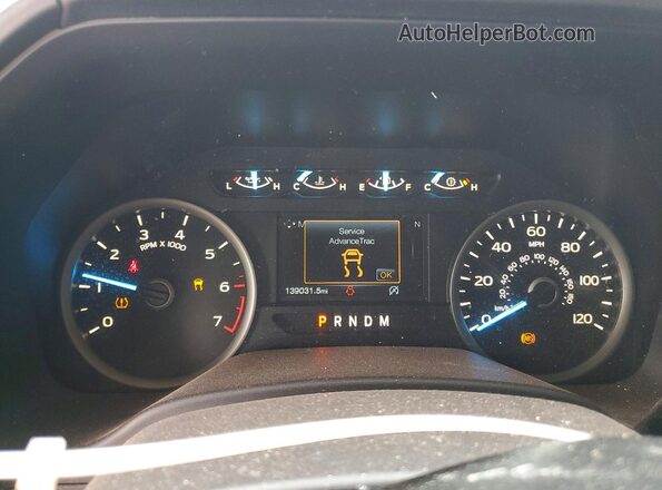 1FTEW1CG6JKC96019 2018 FORD F150 Tan Vista del cuadro de instrumentos
