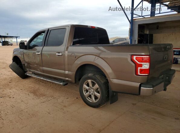1FTEW1CG6JKC96019 2018 FORD F150 Tan Trasero izquierdo