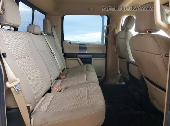 1FTEW1CG6JKC96019 2018 FORD F150 Tan Vista de los asientos traseros