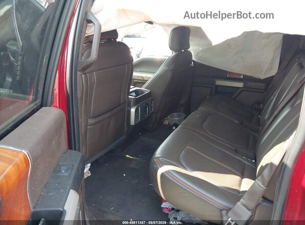 1FTEW1CG7GFD13251 2016 FORD F150 Maroon VIN კოდის სტიკერის ხედი