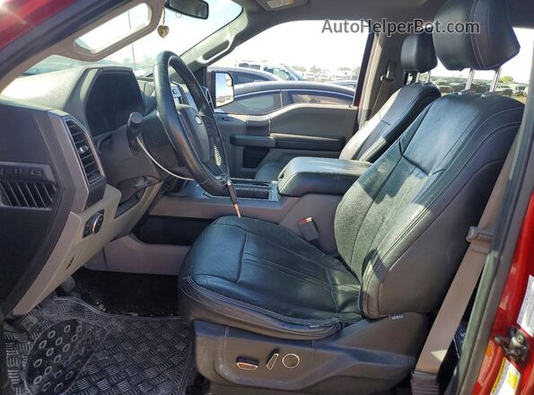 1FTEW1CG7HFB39425 2017 FORD F150 Burgundy Սալոնի դիմացի տեսք