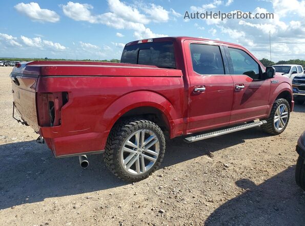 1FTEW1CG7HFB39425 2017 FORD F150 Burgundy Հետևի աջ