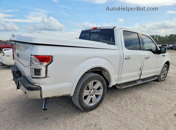 1FTEW1CG7JFA35474 2018 FORD F150 White უკანა მარჯვენა