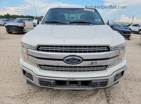 1FTEW1CG7JFA35474 2018 FORD F150 White წინა ხედი