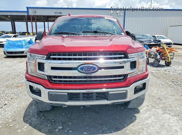 1FTEW1CG7JFE39200 2018 FORD F150 Red Front view