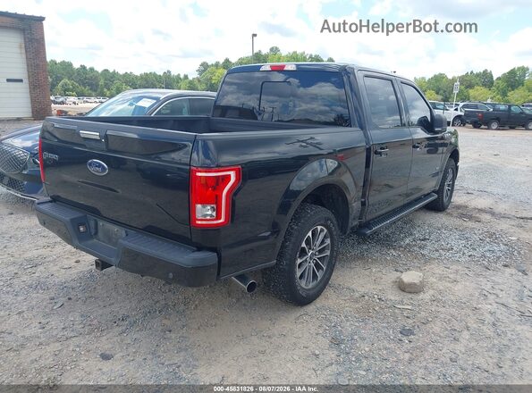 1FTEW1CG8GFC71429 2016 FORD F150 Черный Задняя правая четверть