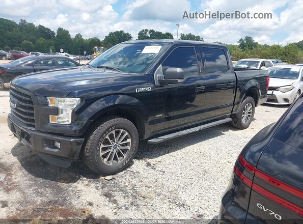 1FTEW1CG8GFC71429 2016 FORD F150 Черный Передняя левая четверть