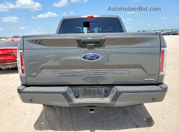 1FTEW1CG8JFB51797 2018 FORD F150 Gray Widok z tyłu