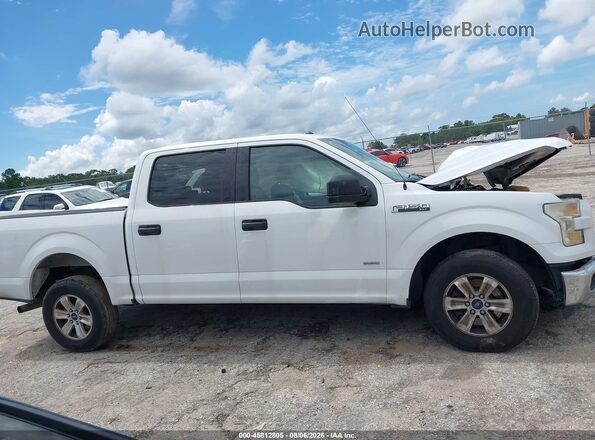 1FTEW1CG9GFA88718 2016 FORD F150 White Rear interior view