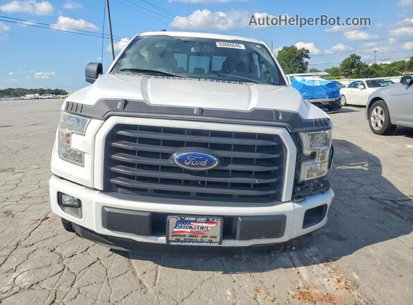 1FTEW1CG9GFD49586 2016 FORD F150 White Դիմացի տեսք