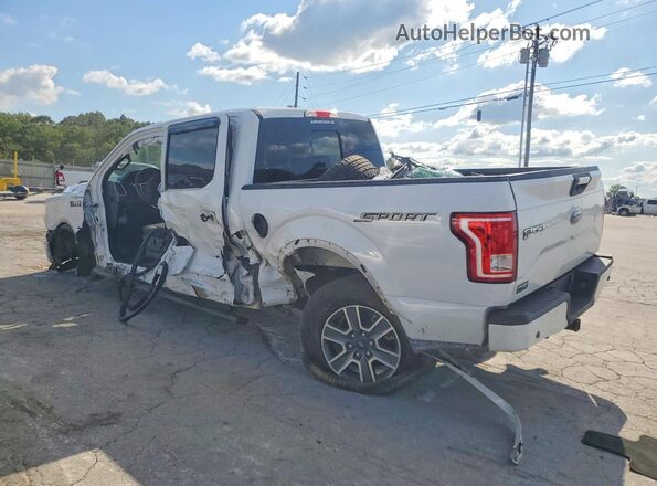 1FTEW1CG9GFD49586 2016 FORD F150 White Հետևի ձախ