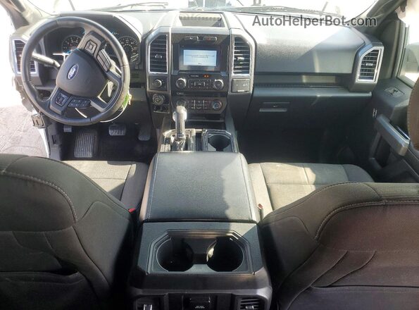 1FTEW1CG9GFD49586 2016 FORD F150 White Առջևի վահանակի տեսք