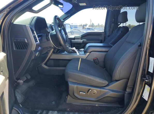 1FTEW1CGXGKE96023 2016 FORD F150 Black Front interior view