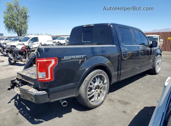 1FTEW1CGXGKE96023 2016 FORD F150 Black Rear right