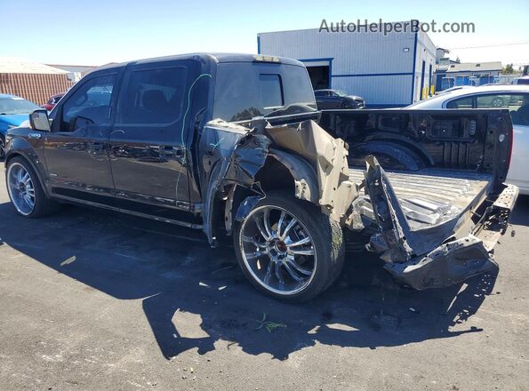 1FTEW1CGXGKE96023 2016 FORD F150 Black Rear left