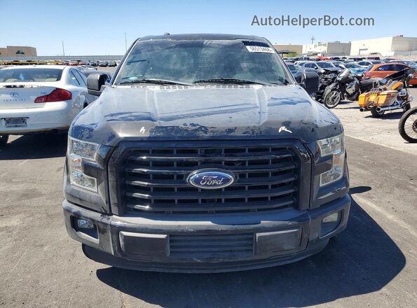 1FTEW1CGXGKE96023 2016 FORD F150 Black Front view