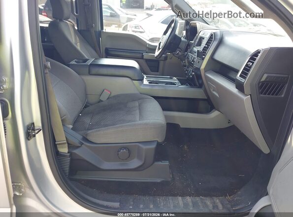 1FTEW1CP0GFB19712 2016 FORD F150 Silver Սալոնի դիմացի տեսք