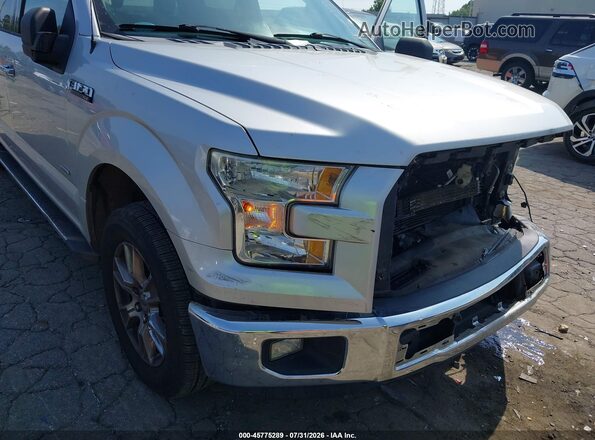 1FTEW1CP0GFB19712 2016 FORD F150 Silver Դիմացի տեսք
