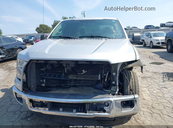 1FTEW1CP0GFB19712 2016 FORD F150 Silver Սարքավորումների վահանակի տեսք